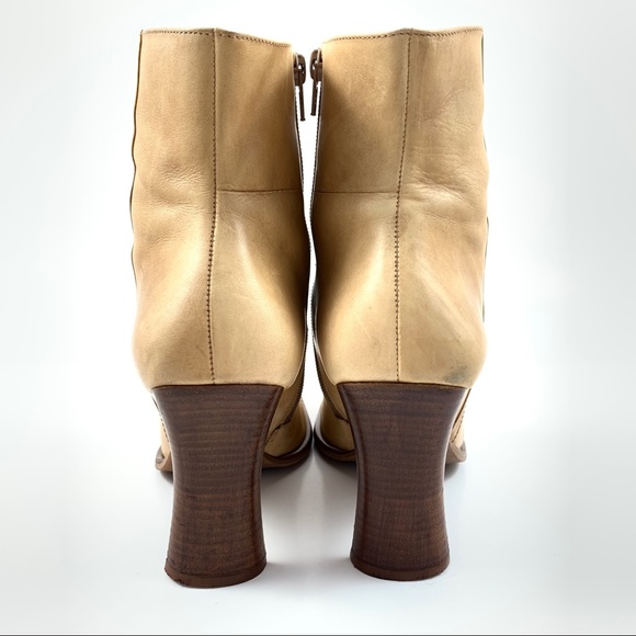 ❌SOLD❌90’s ALDO Brazilian leather square toe boots - Picture 6 of 12